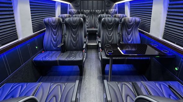 jacksonville 20 passenger sprinter van interior