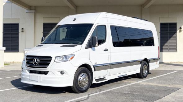 jacksonville wedding sprinter van rental