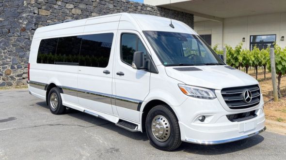 jacksonville wine tour sprinter van rental