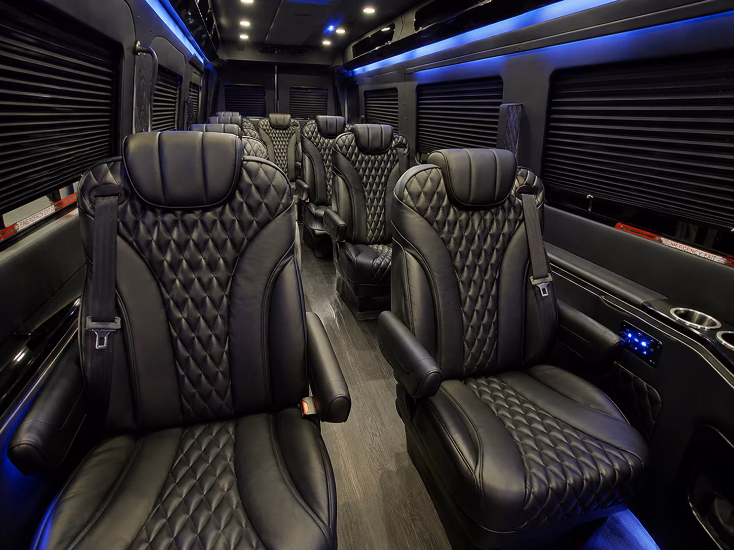 12 passenger sprinter van inside