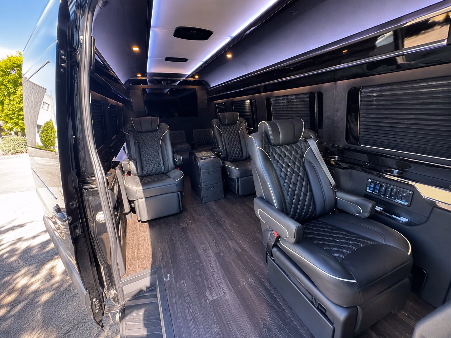 12 passenger sprinter van interior