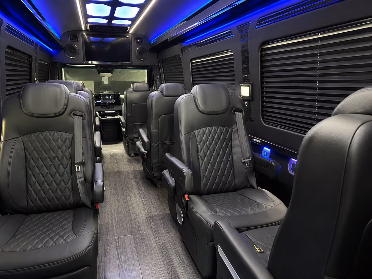 15 passenger sprinter van interior