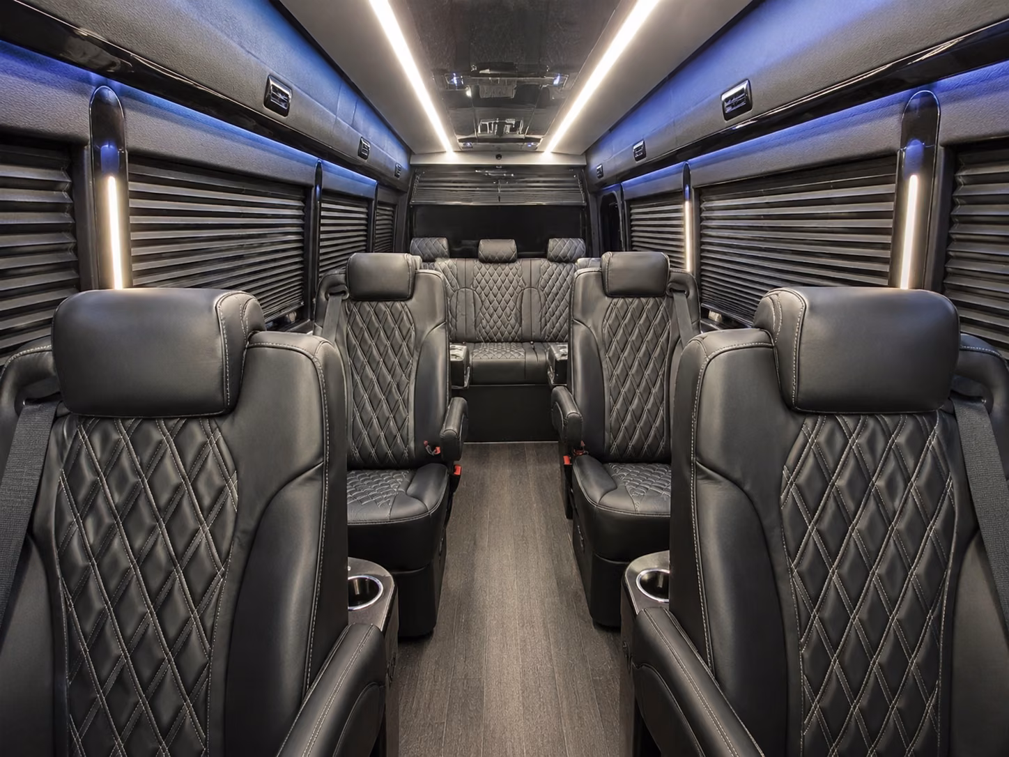 8 passenger sprinter van inside