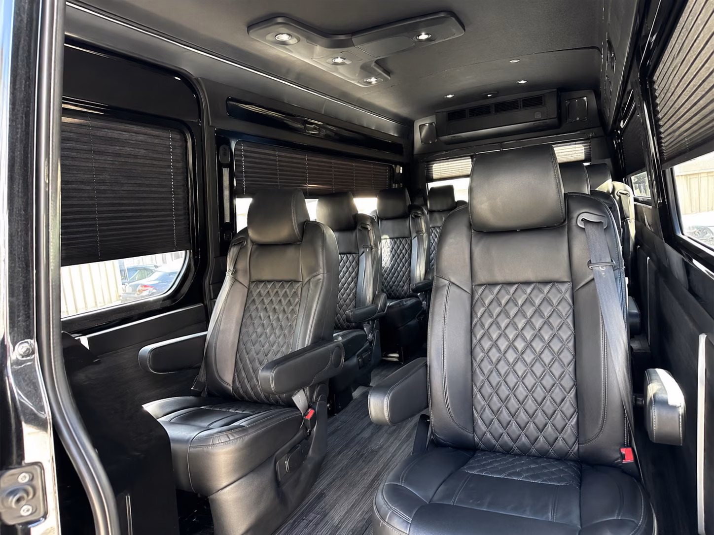 8 passenger sprinter van interior