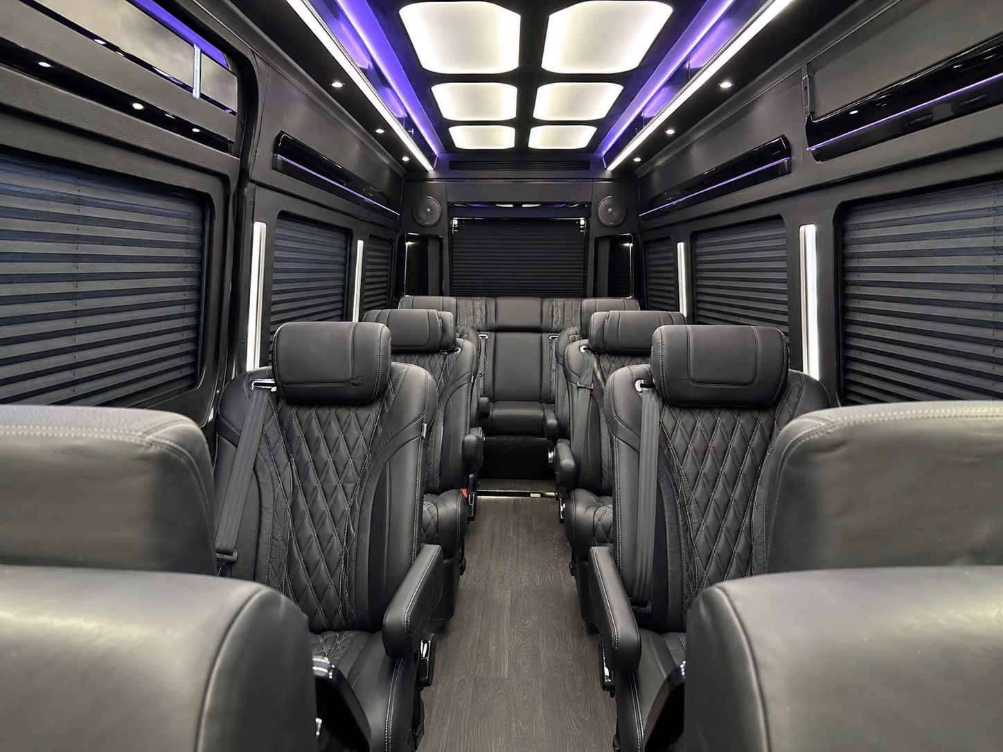 jacksonville 10 passenger sprinter van interior