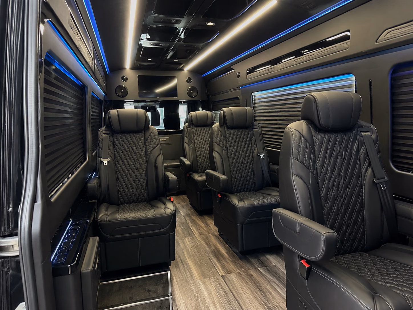 jacksonville 20 passenger sprinter van inside