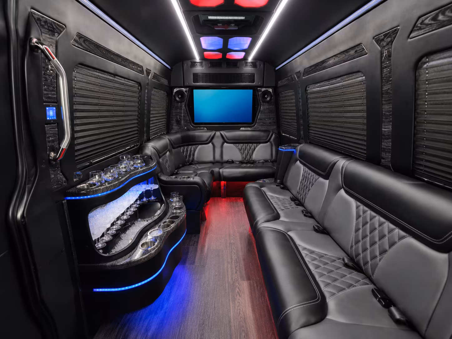 jacksonville sprinter limousine interior
