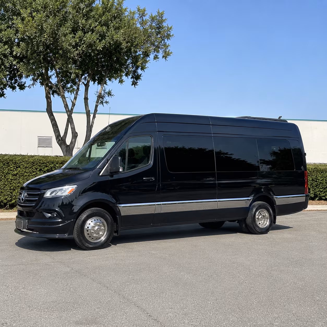 jacksonville sprinter van booking step 2