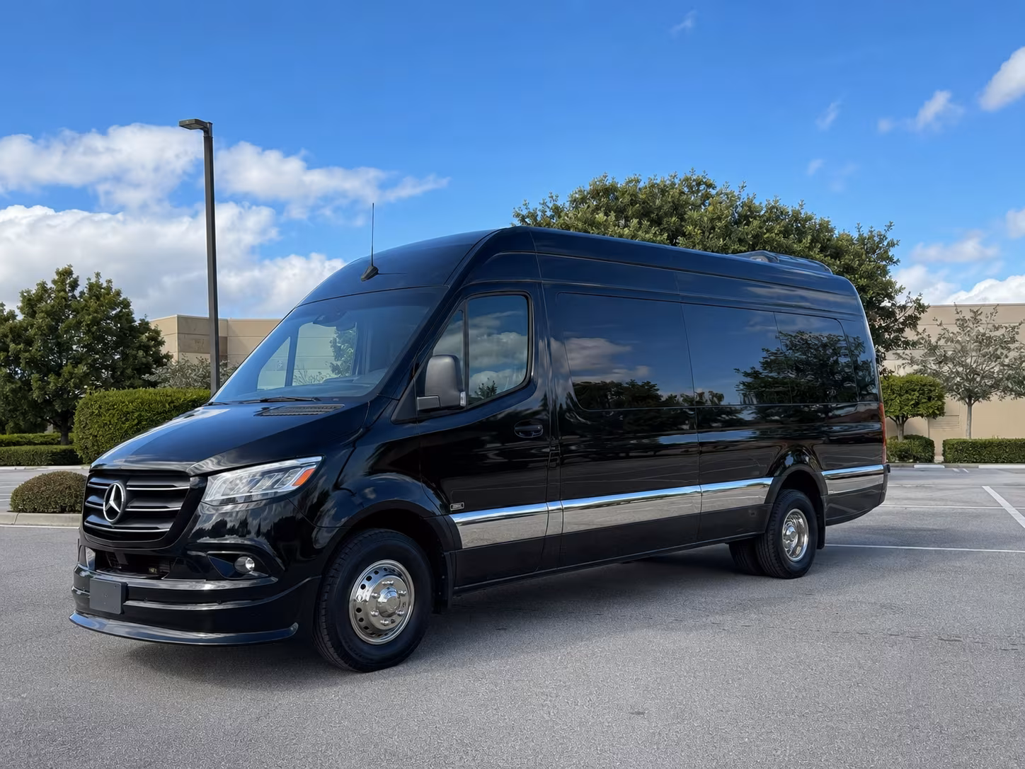 sprinter van options for jacksonville trips